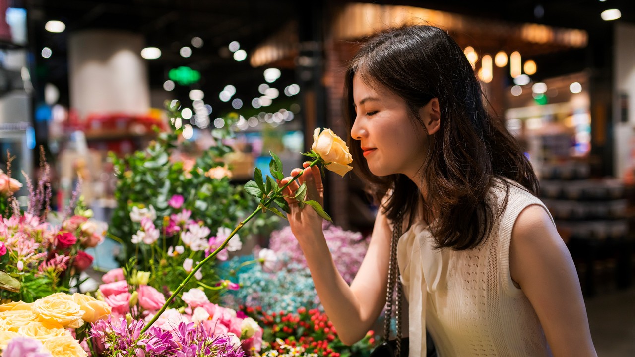 Lady picking fruits; the image used for plan for the future